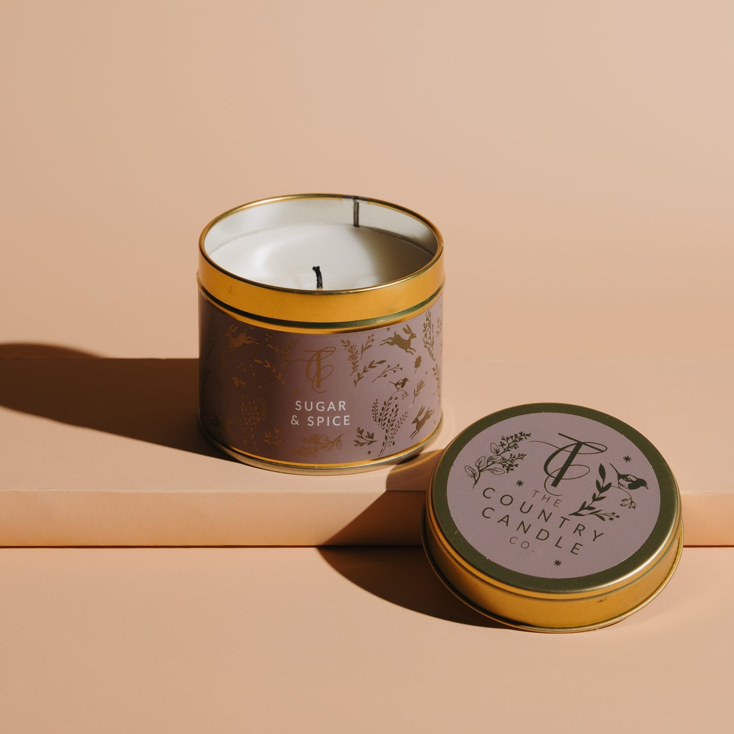 Sugar and Spice - Enchanted Woodland Tin Candle