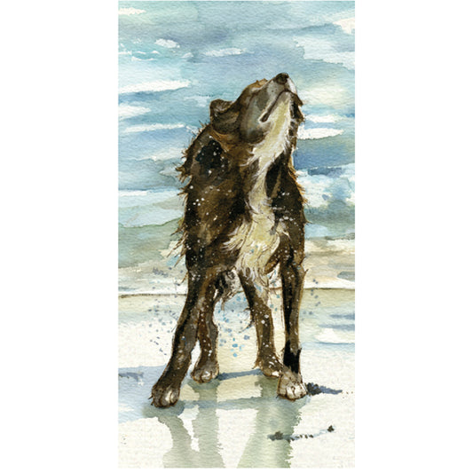 Lurcher Greeting Card | Anna Danielle