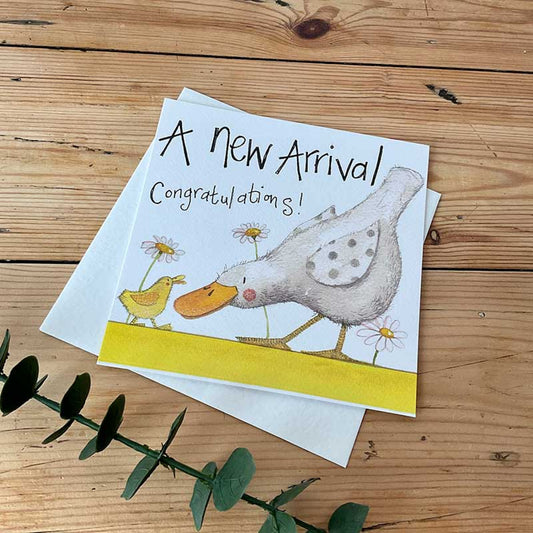 New Arrival New Baby Card