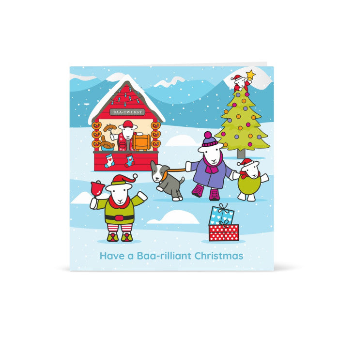 Herdy Pack of 6 Christmas Cards