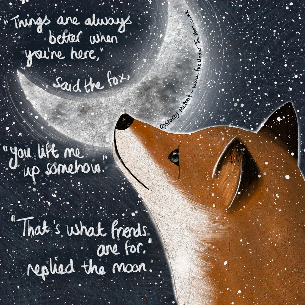 To The Moon & Back Picture Book - By Fox Under The Moon