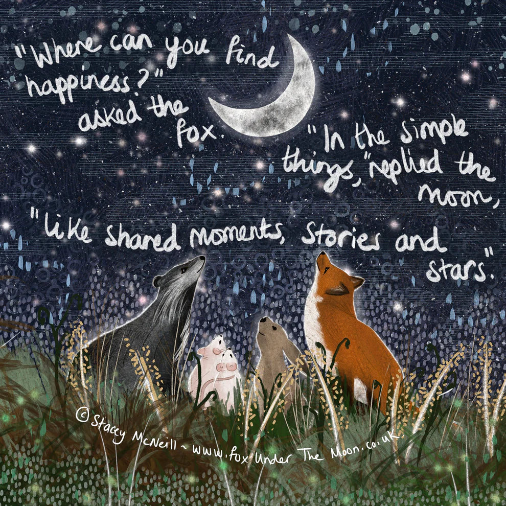 To The Moon & Back Picture Book - By Fox Under The Moon