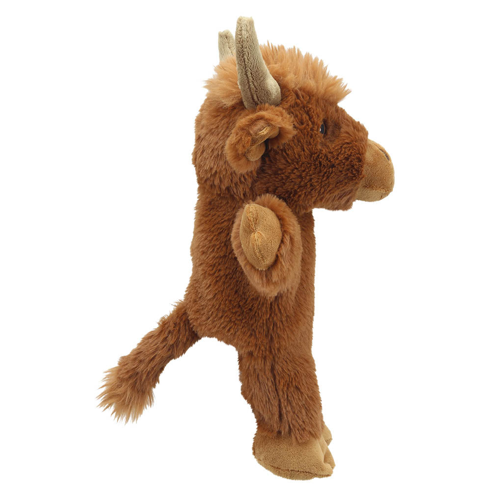 Highland Cow Hand Puppet