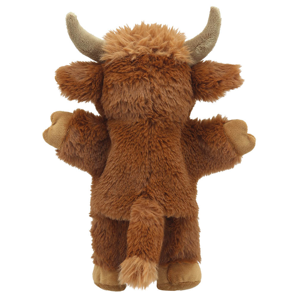 Highland Cow Hand Puppet