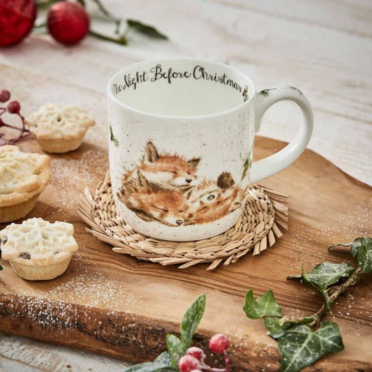 ‘The Night Before Christmas’ Wrendale Fox Mug