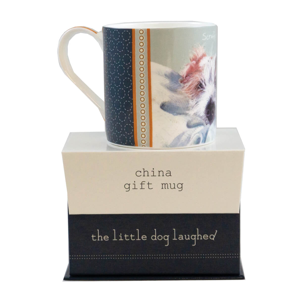 Rough Coat Jack Russell Scruffy Love Mug by Little Dog Laughed