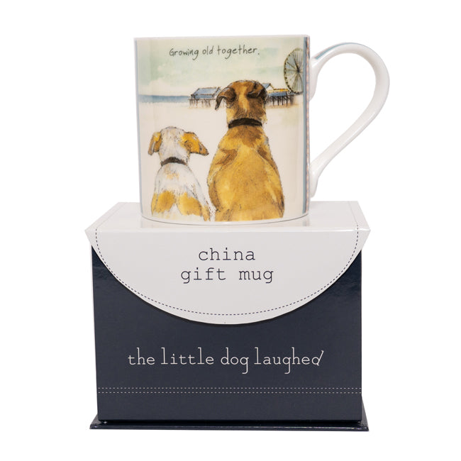 Battersea Rescue Dogs Growing Old Together China Mug