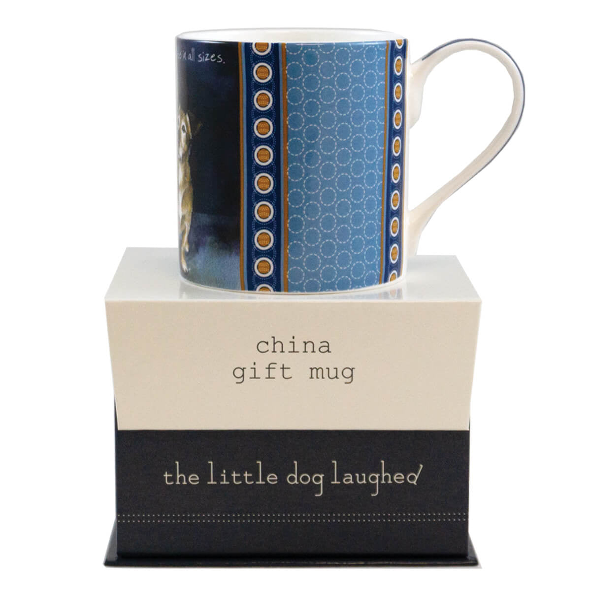 Love and Devotion Terrier Dog Mug by Little Dog Laughed