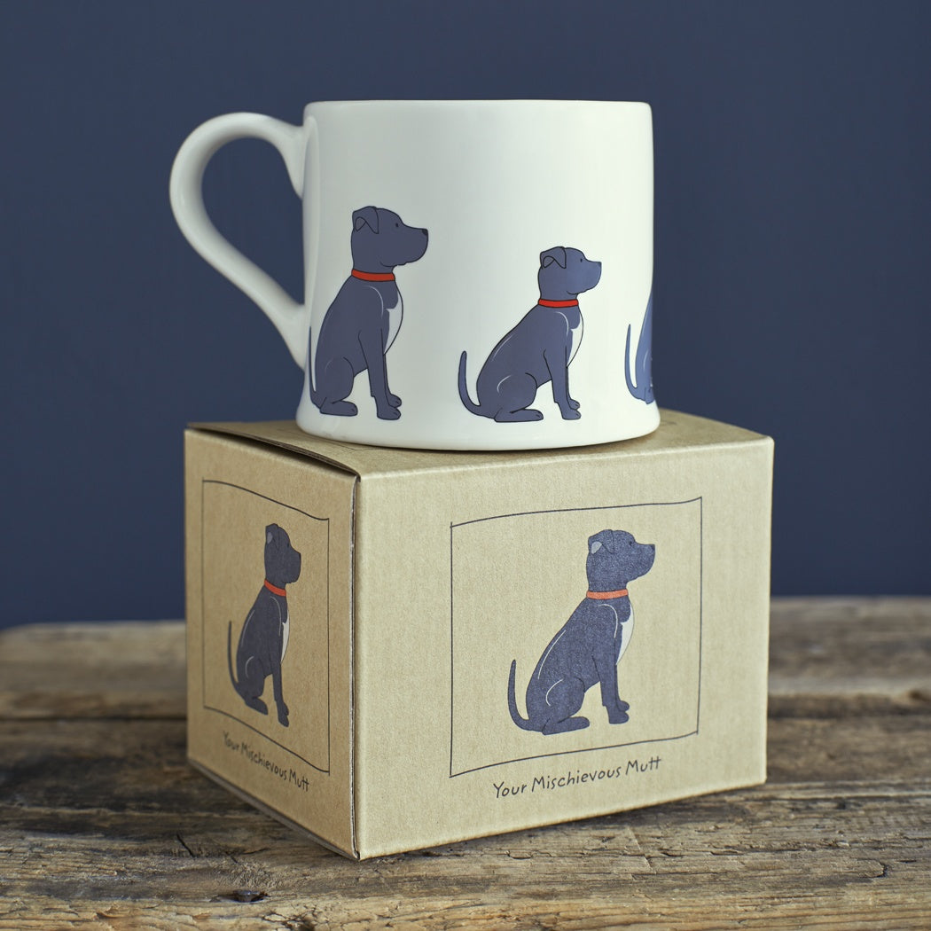 Staffie Dog Mug by Sweet William