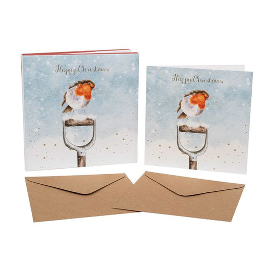 ‘A Little Red Robin’ Rabbit Card Box Set by Wrendale Designs