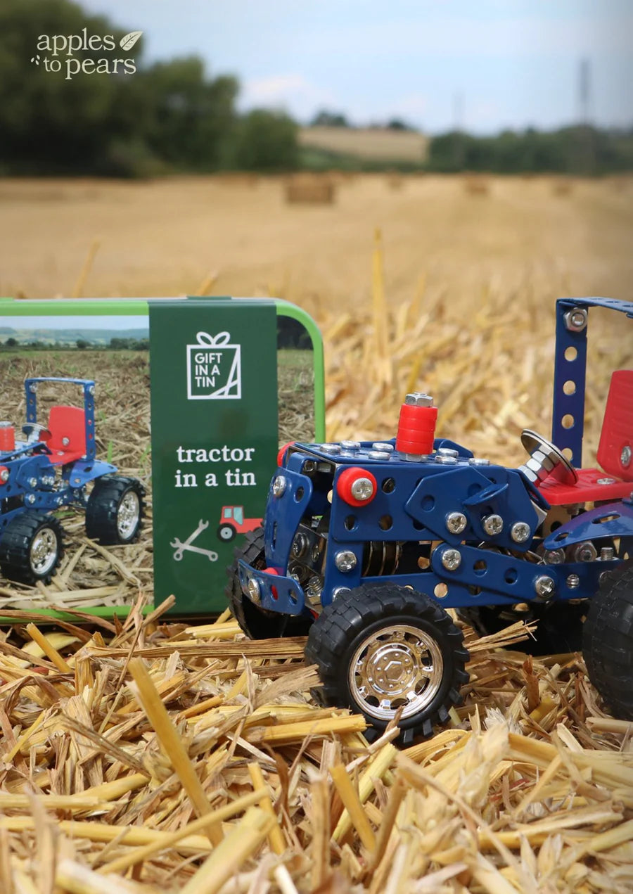 Apples To Pears Gift In A Tin Tractor