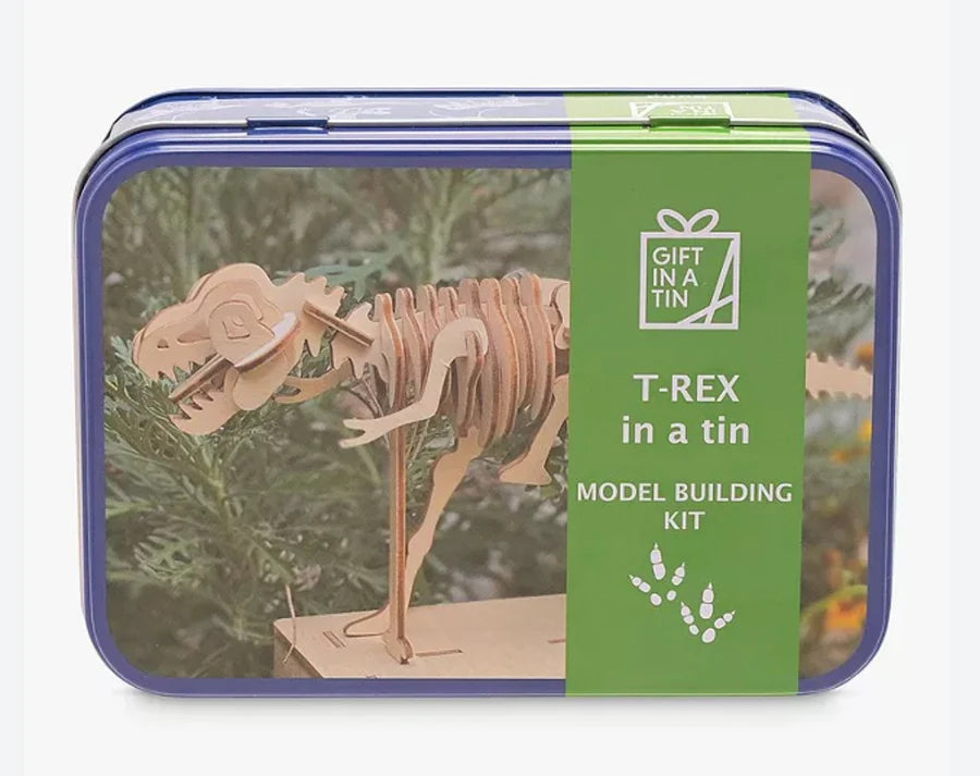 Apples To Pears Gift In A Tin T-Rex Model Building Kit