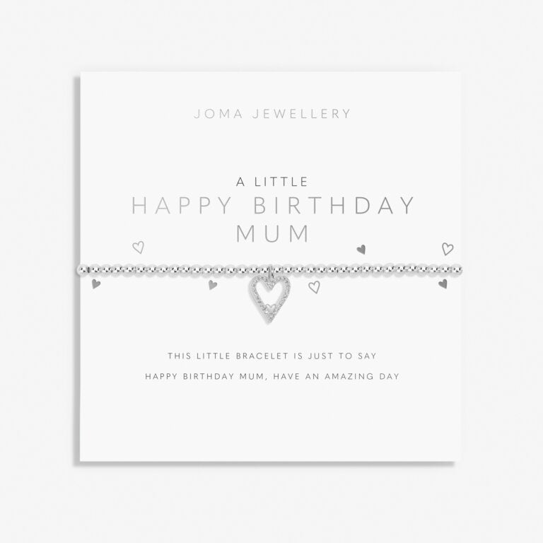 Joma ‘Happy Birthday Mum' A Little Bracelet