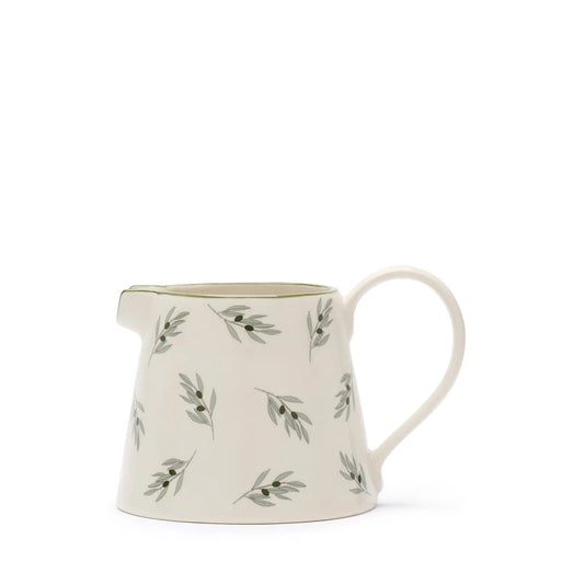 Olive Large Stoneware Jug
