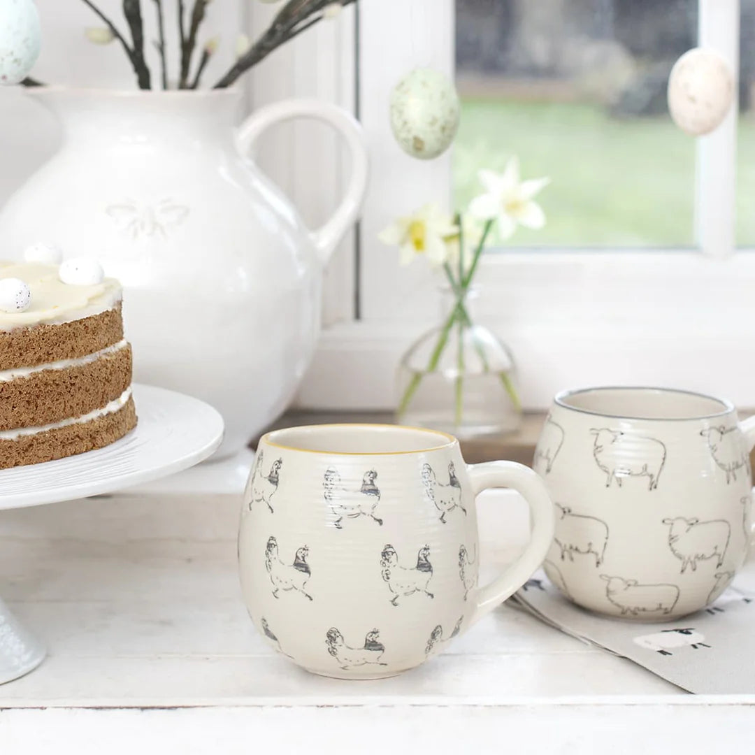 Chicken Stoneware Mug