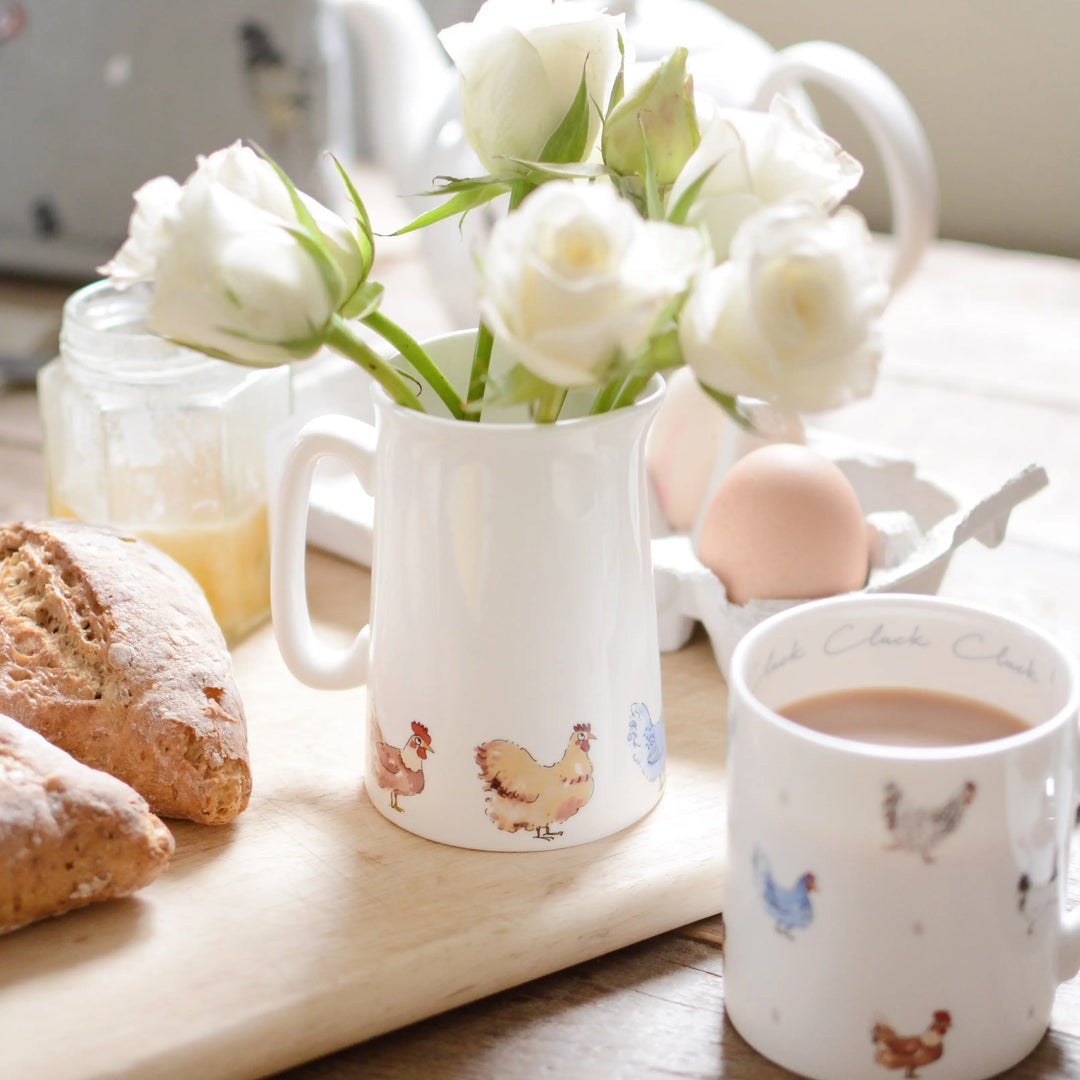 Lay A Little Egg Jug by Sophie Allport