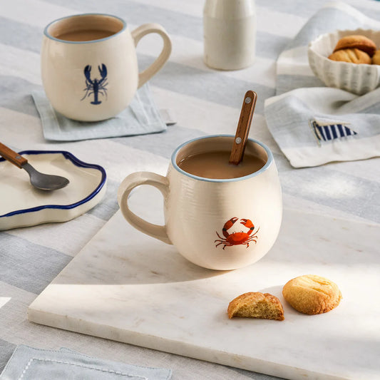 Lobster & Crab Stoneware Mug by Sophie Allport