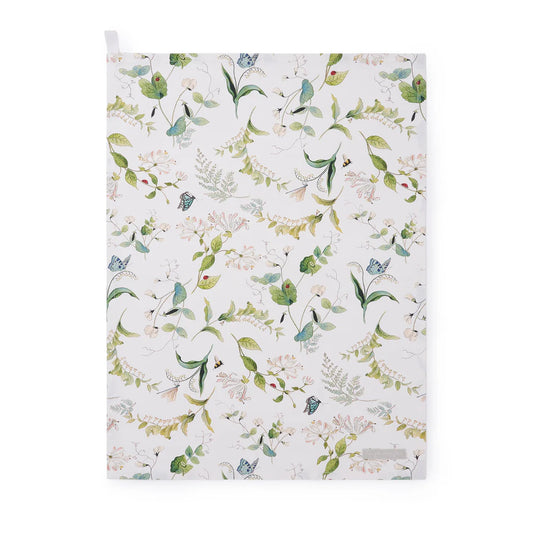 Wild Floral Tea Towel by Sophie Allport