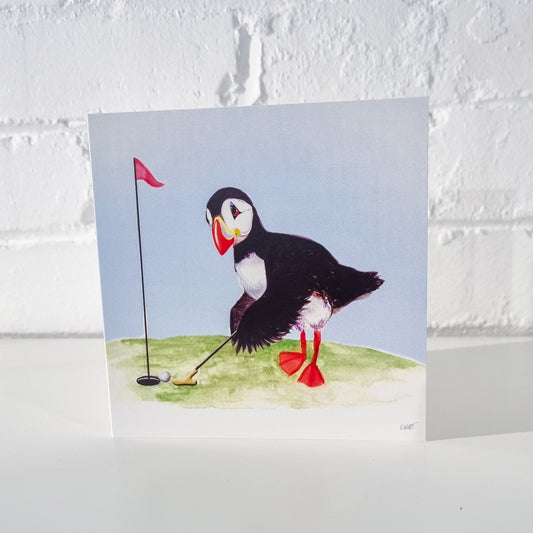 Puttin’ Puffin Card