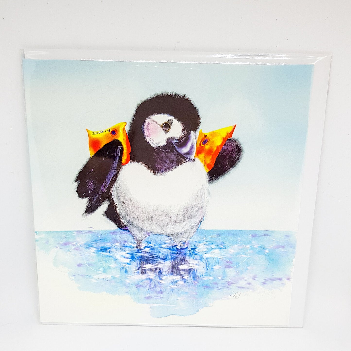 Paddlin’ Puffling Card