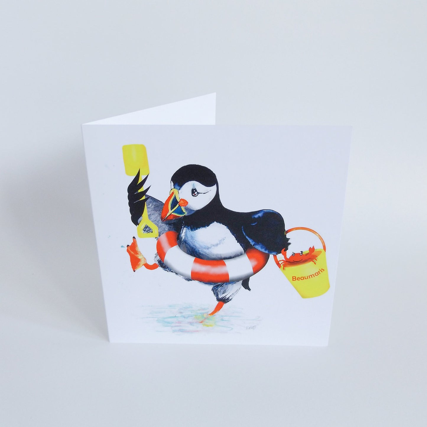 Crabbin’ Puffin Card