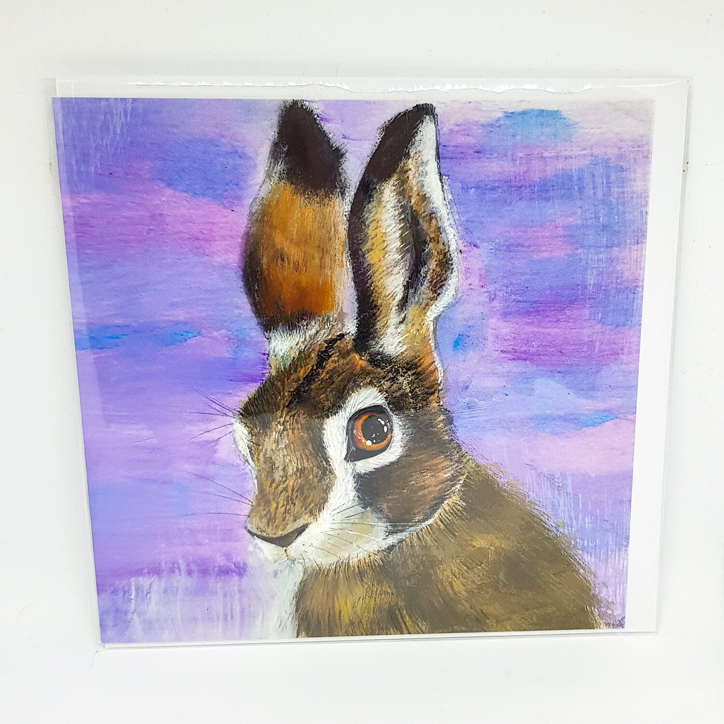 Herbert the Hare Card by Puffin Prints