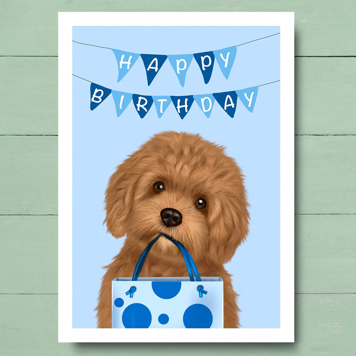 Cavapoo Birthday Card – Finley & Fox