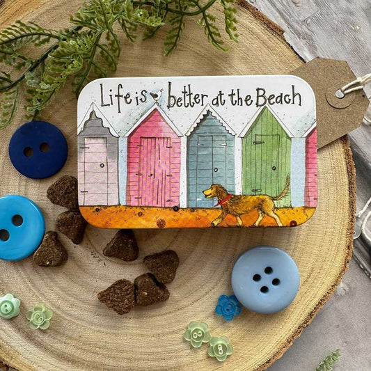 Life is Better Small Rectangle Tin