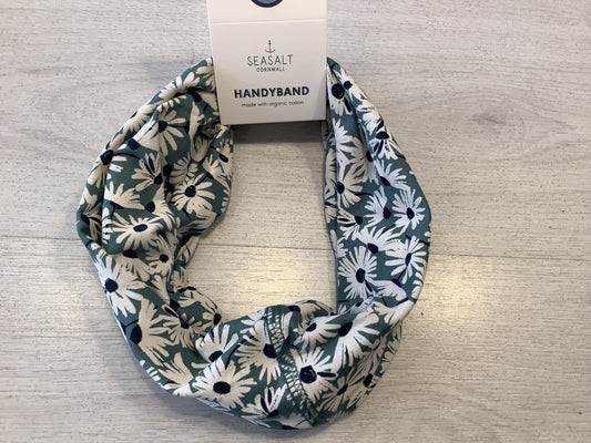 Seasalt Handyband Scatter Daisy Nettle Organic Cotton