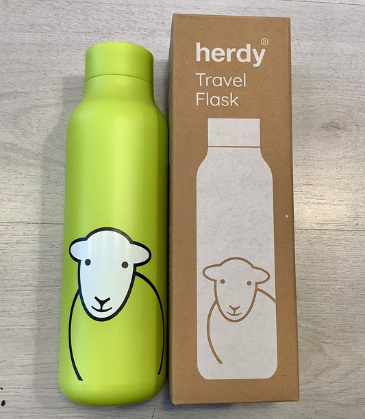 Green Travel Flask