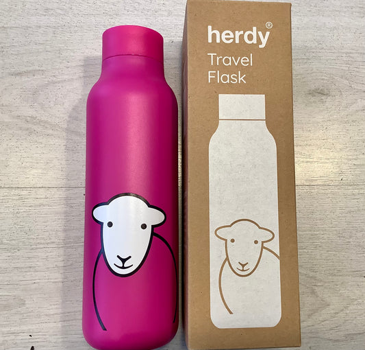 Pink Travel Flask