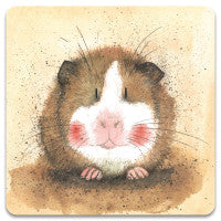 Gilbert Guinea Pig Coaster
