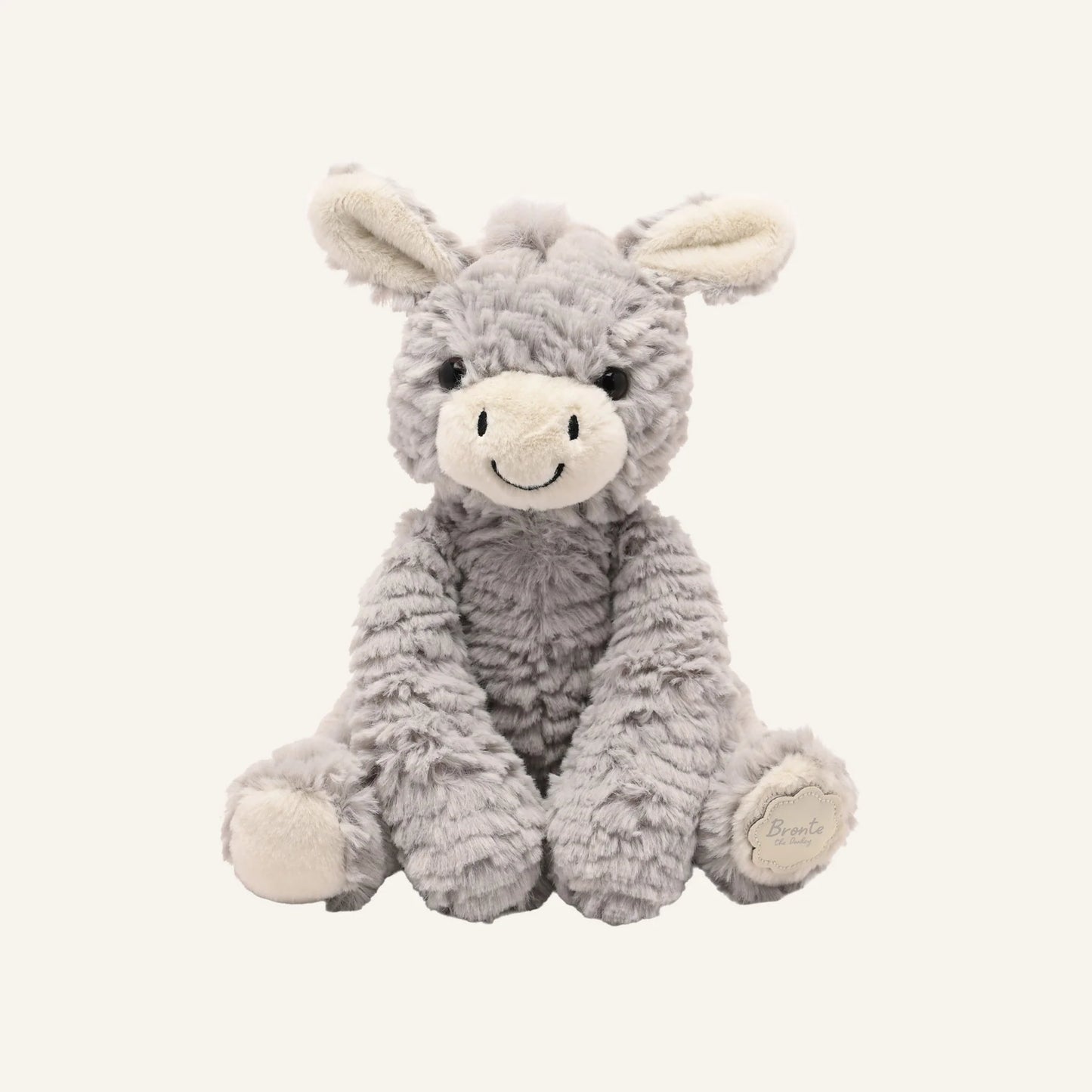 Brontë the Plush Sitting Donkey 22cm