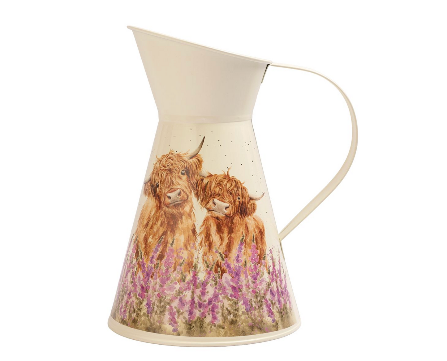 Wrendale "Gentle Giants" Highland Cow Flower Jug