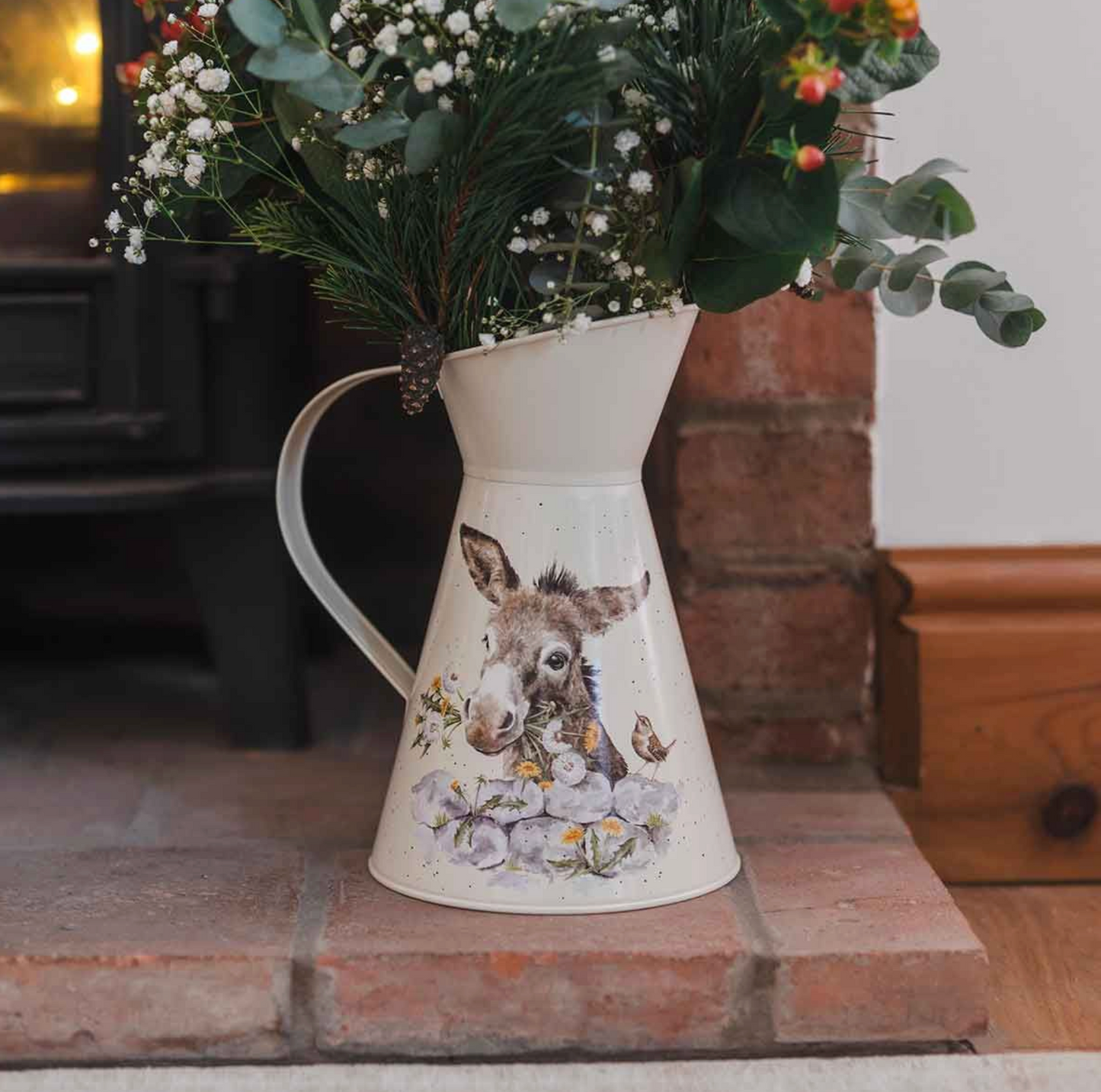 Wrendale "Fine and Dandy" Donkey Flower Jug