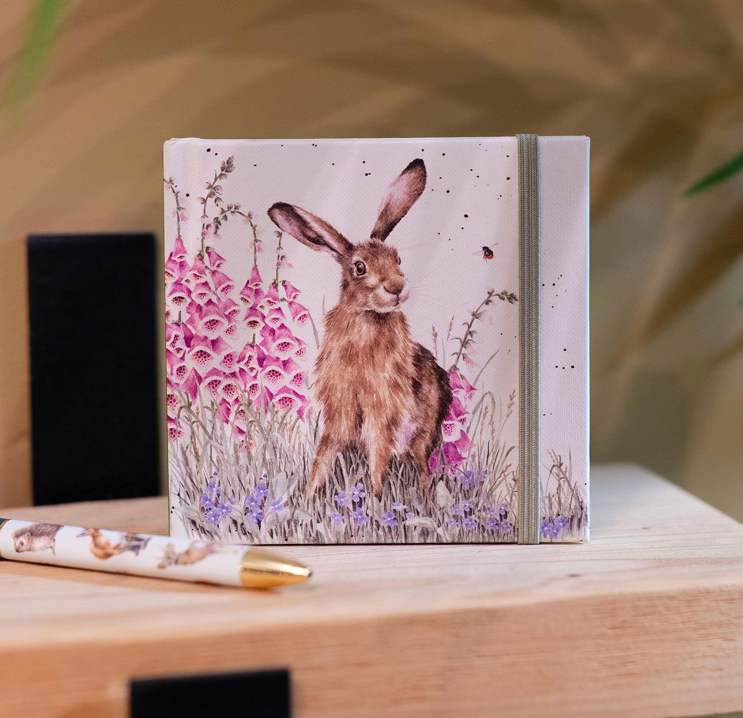 Wrendale Wild Garden Mini Hard Notebook