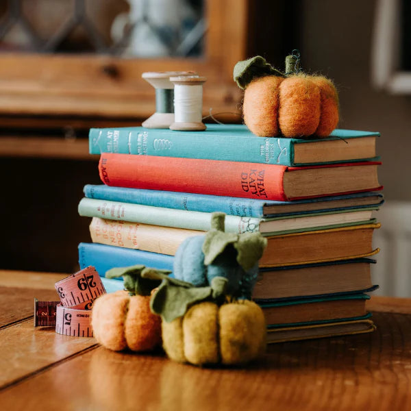 Wooly Pumpkins Needle Felting Kit