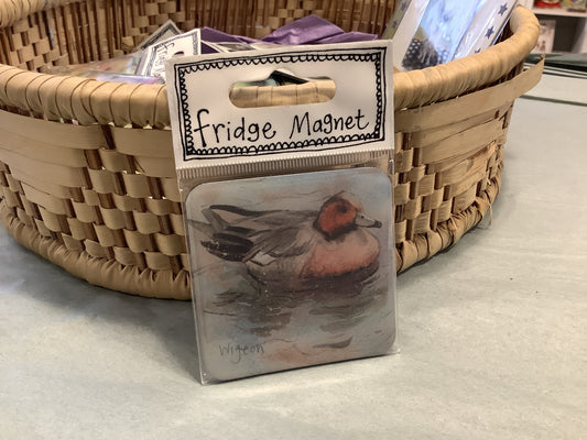 Wigeon Fridge Magnet