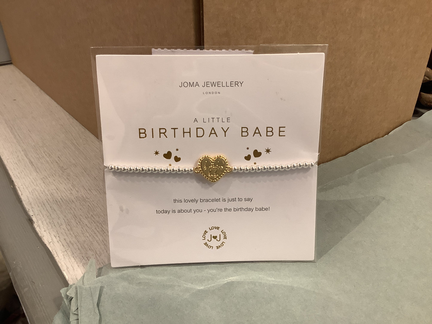 A Little 'Birthday Babe' Bracelet