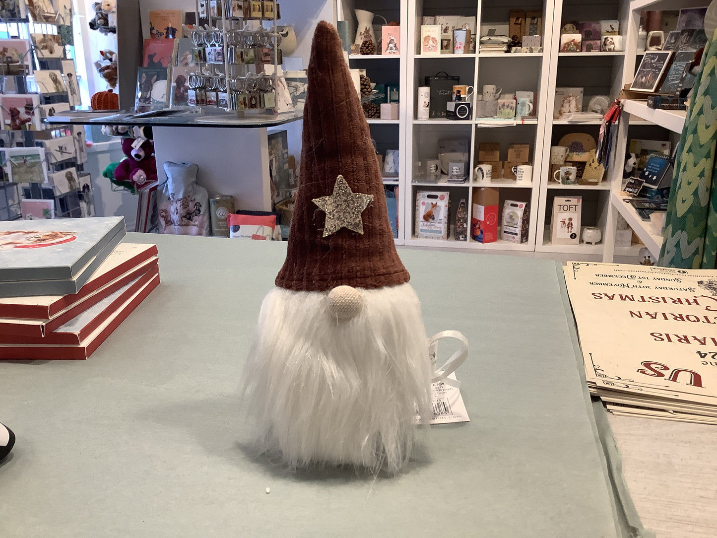 Small Star Hat Gonk Christmas Decoration