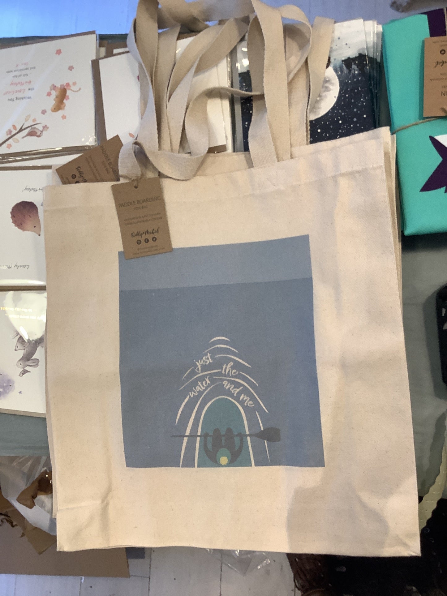 Just The Water & Me Tote Bag