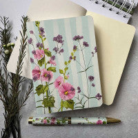 Garden Flowers Soft Backed Blank Notebook