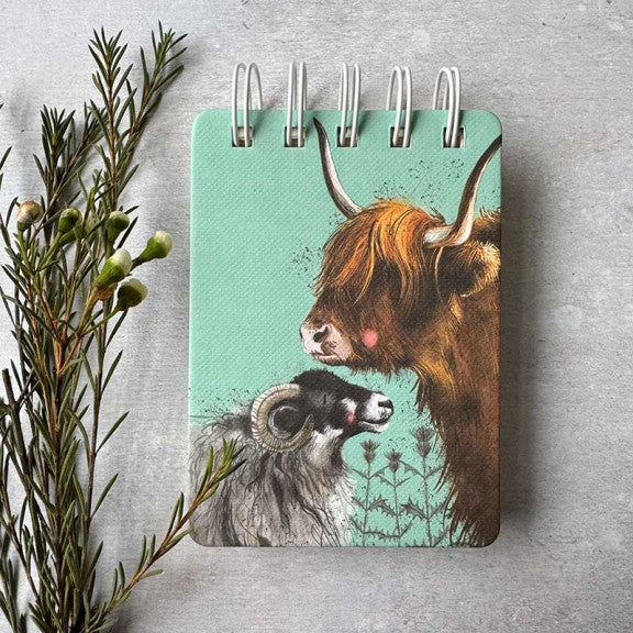 Farmyard Friends Small Spiral Notepad