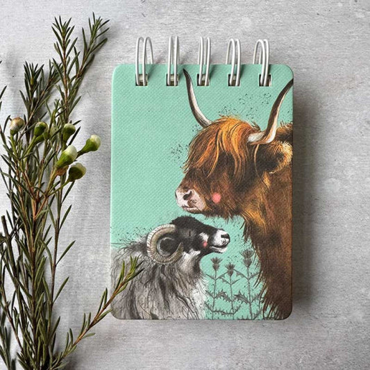Farmyard Friends Small Spiral Notepad
