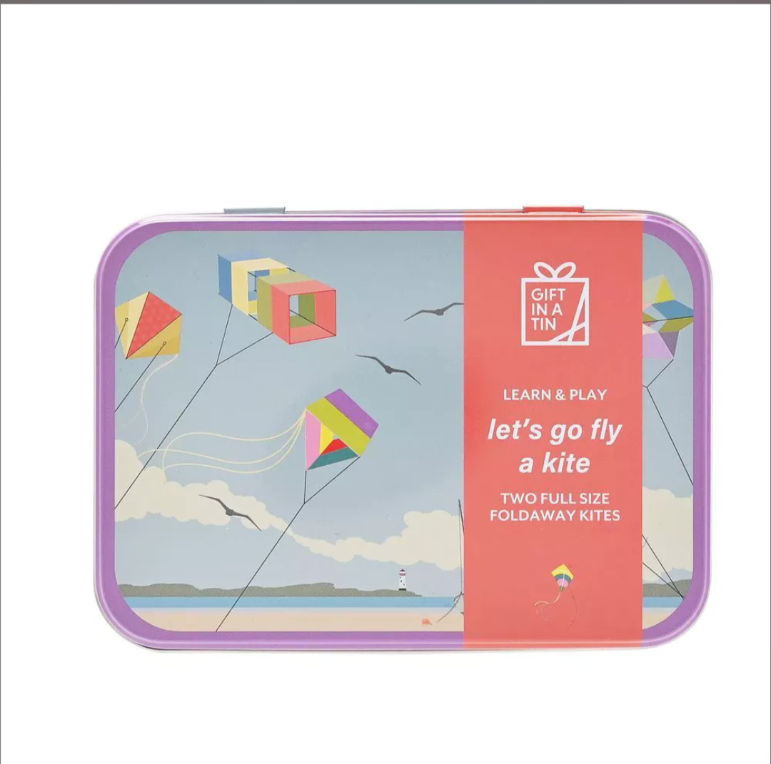Let's Go Fly a Kite Gift in a Tin by Apples To Pears