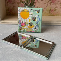 Sunny Bees Compact Mirror