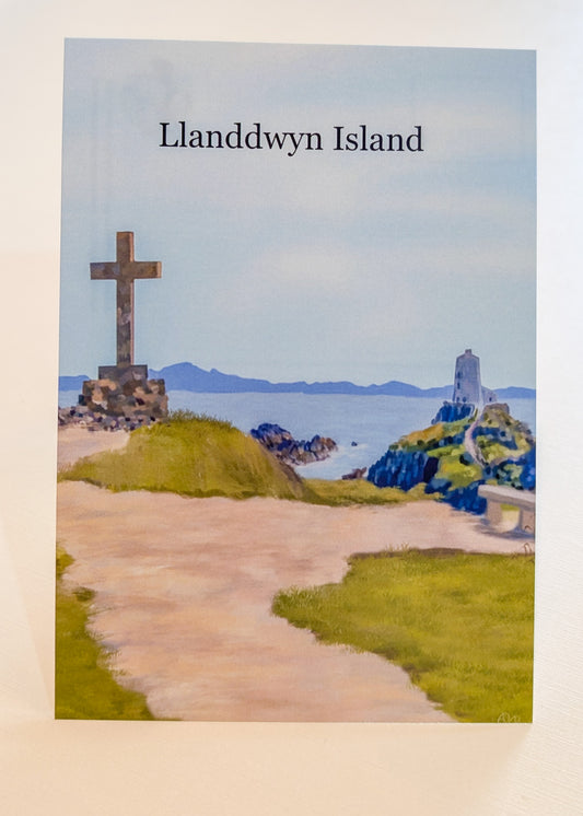 Hand Painted Llanddwyn Island Postcards