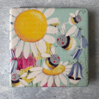 Sunny Bees Compact Mirror